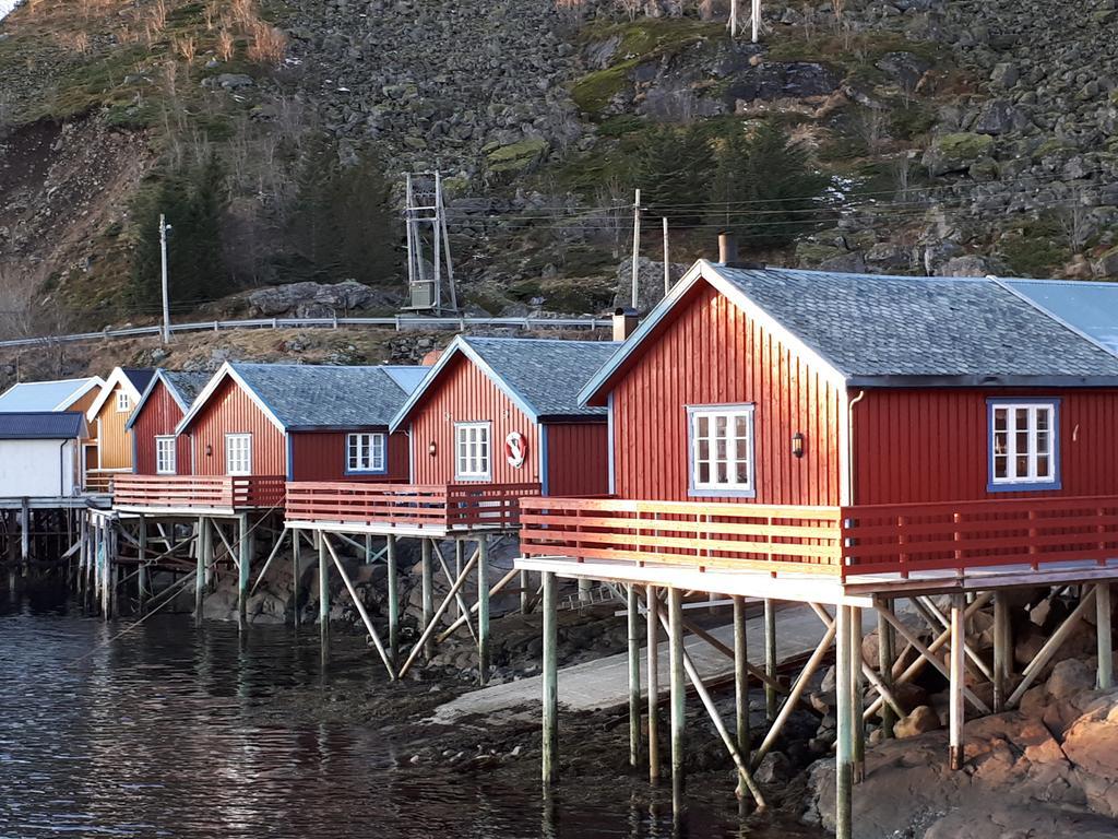 Sjohaug Rorbu Appartement Moskenes Buitenkant foto