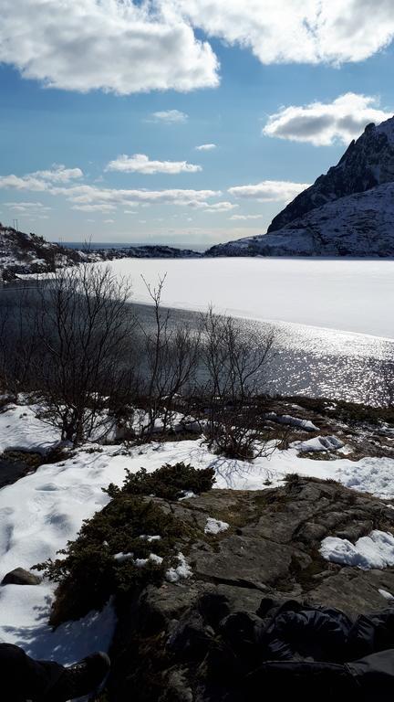 Sjohaug Rorbu Appartement Moskenes Buitenkant foto